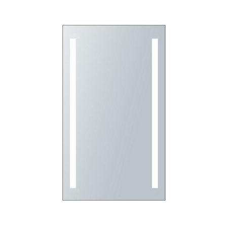 INNOCI-USA Nyx 35 in. W x 60 in. H Rectangular LED Mirror L66116035